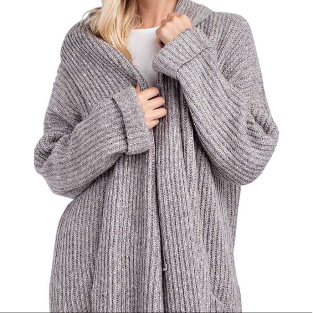 Oversized Cardigan Sweater